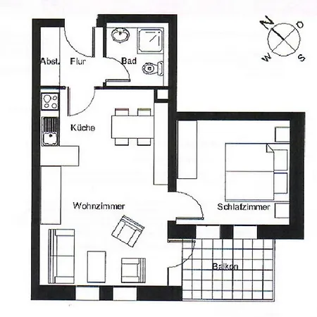 Park Strandnah Erste Reihe Apartment *